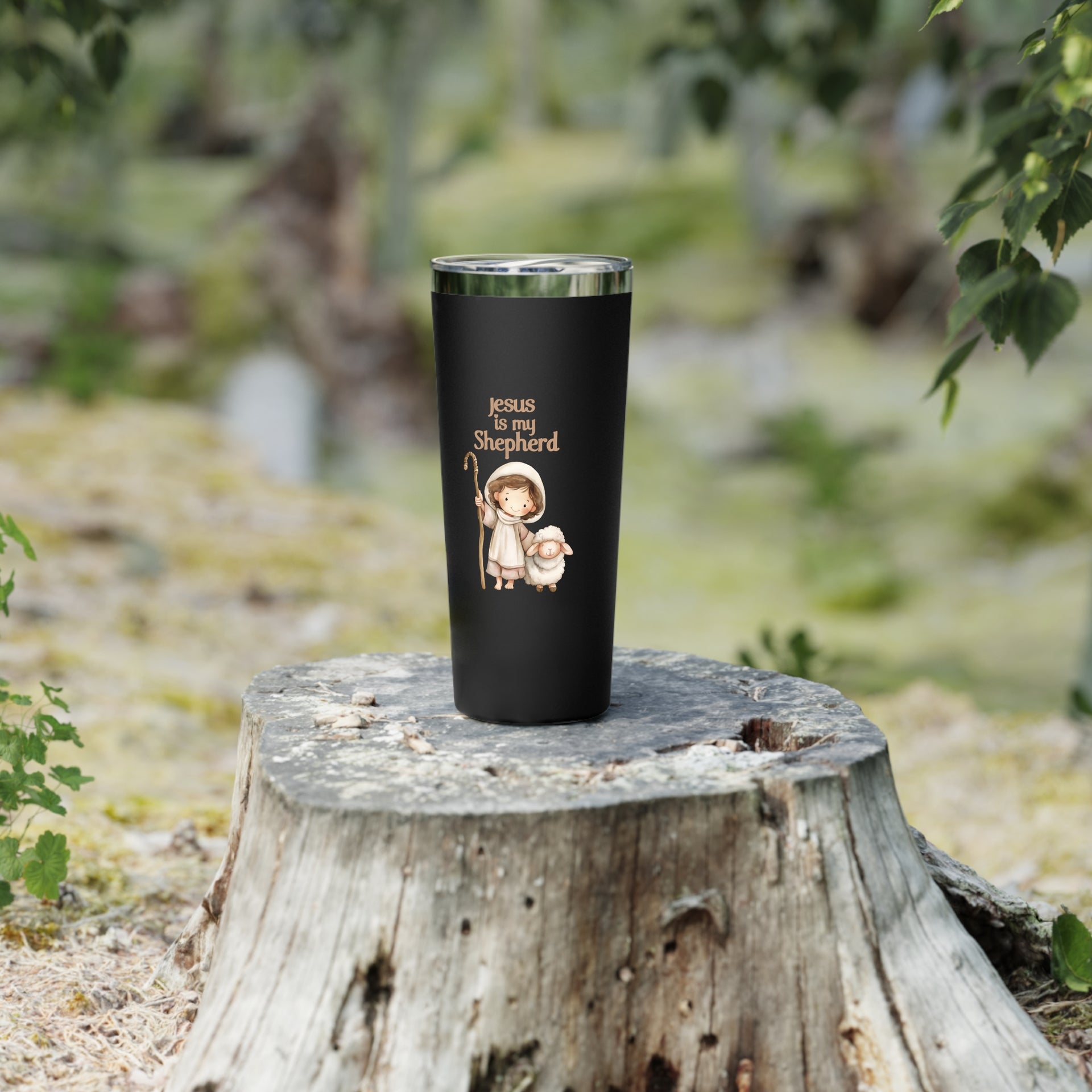 Jesus Is My Shepherd 22oz Copper Vacuum Insulated Tumbler - My Faith My Father
