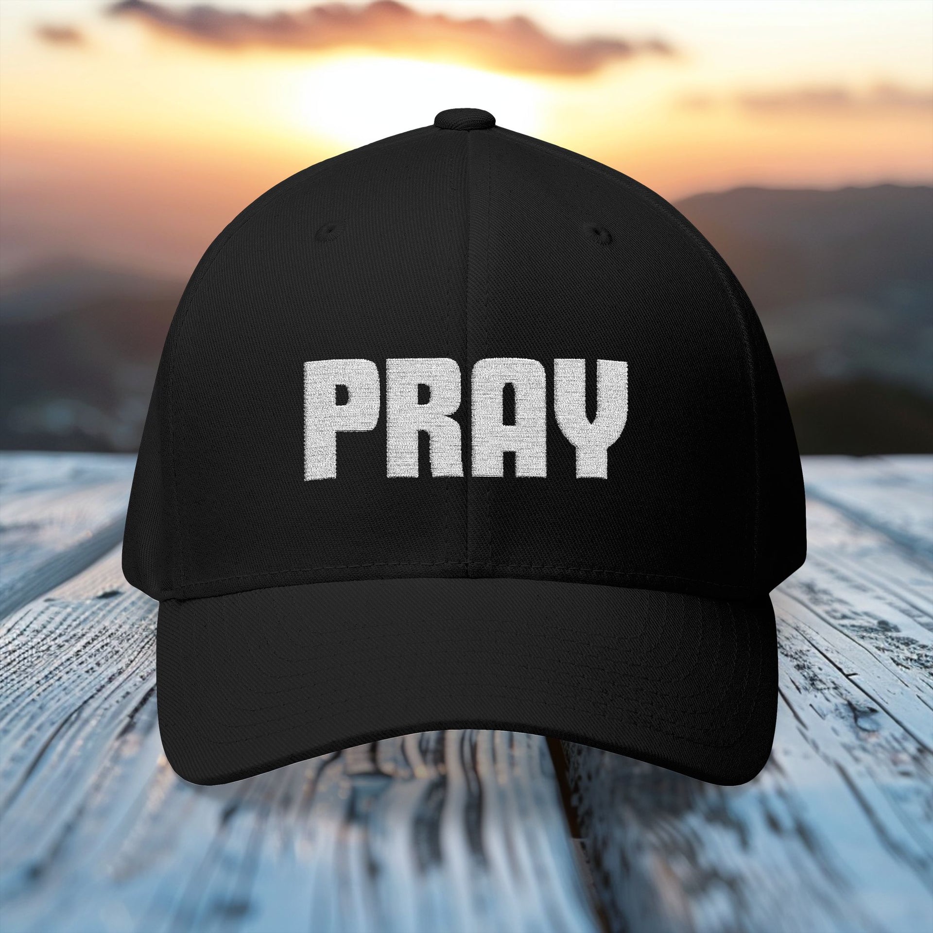 PRAY Flex Fit Hat - My Faith My Father