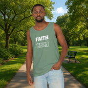 Faith Over Fear Unisex Relaxed Fit Tank Top - My Faith My Father
