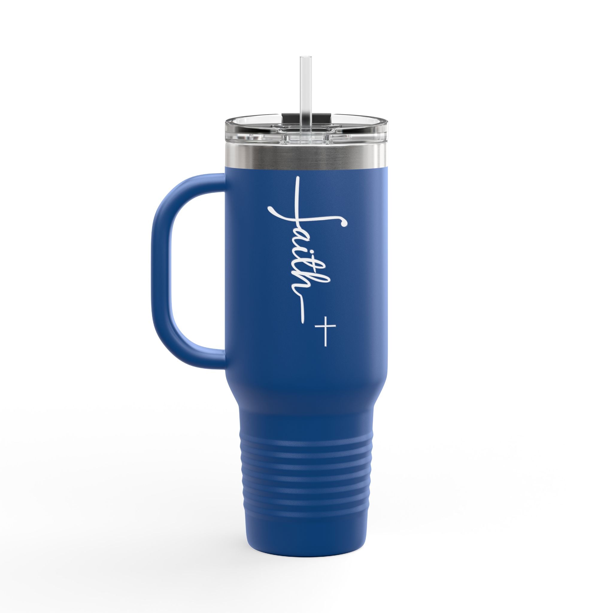 Faith + Cross 40oz Insulated Travel Mug