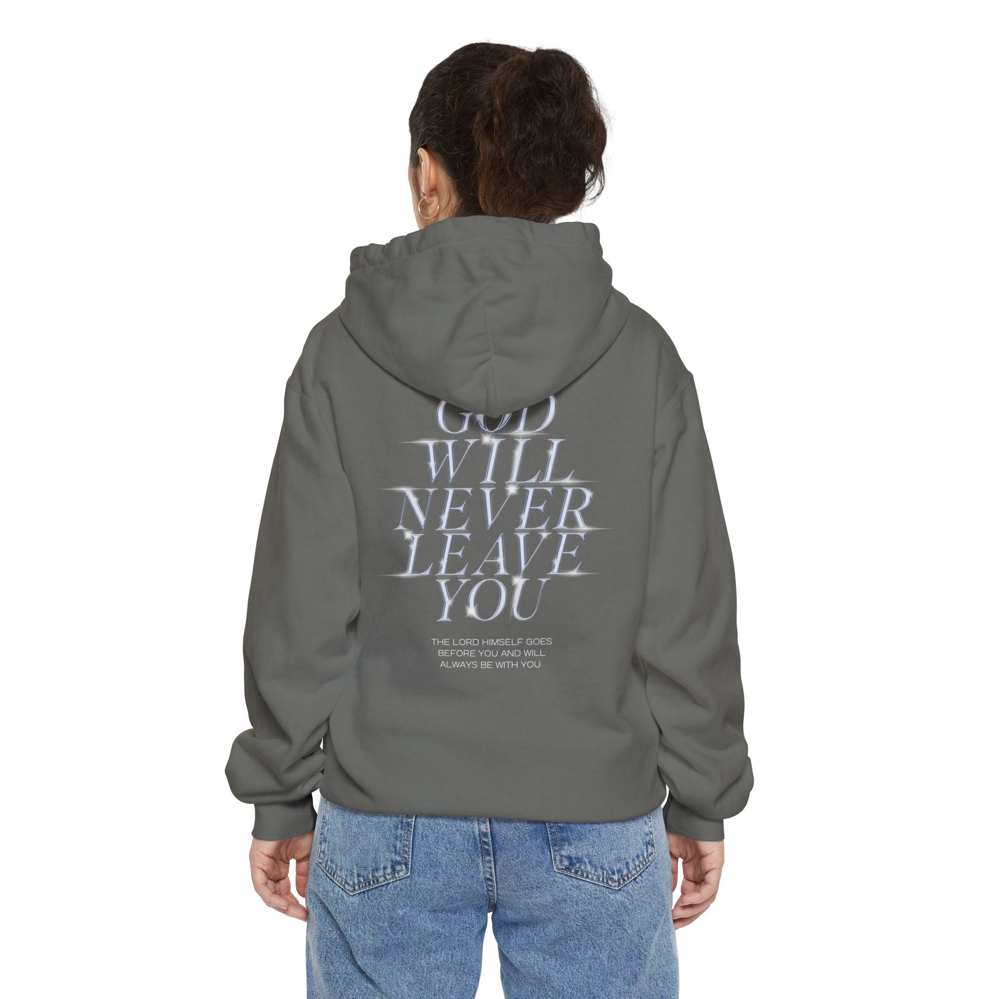 God Will Never Leave You Unisex Relaxed Fit Hoodie