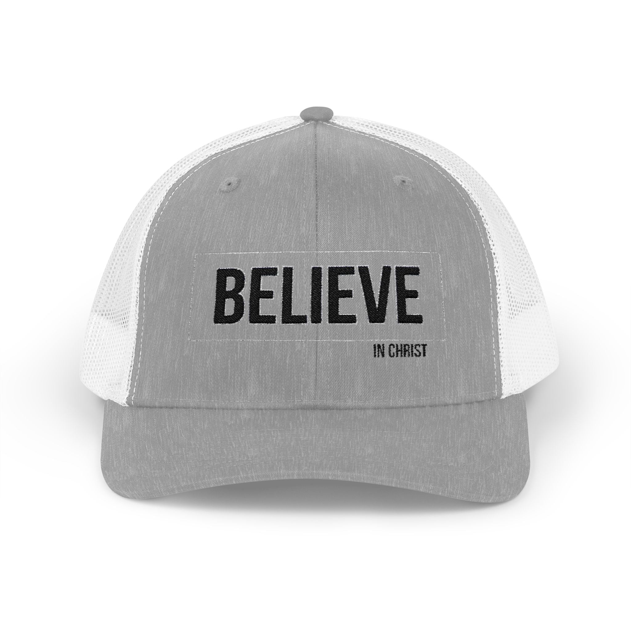 Believe In Christ Snapback Trucker Hat