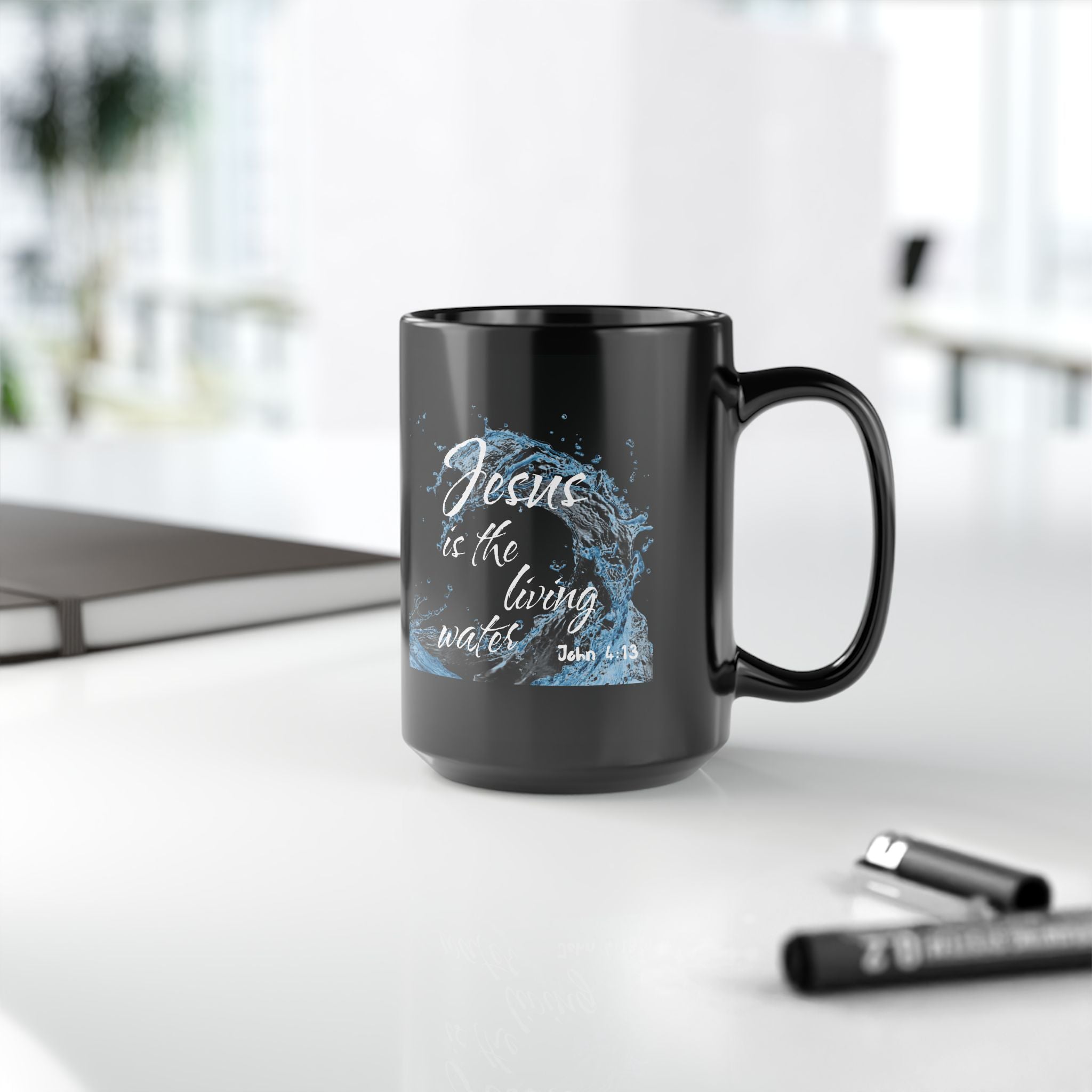Jesus is the Living Water Ceramic Mug