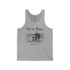 He is Risen Unisex Tank Top, Christian Graphic Tank, , Holiday Apparel Gift, Inspirational Clothing - My Faith My Father