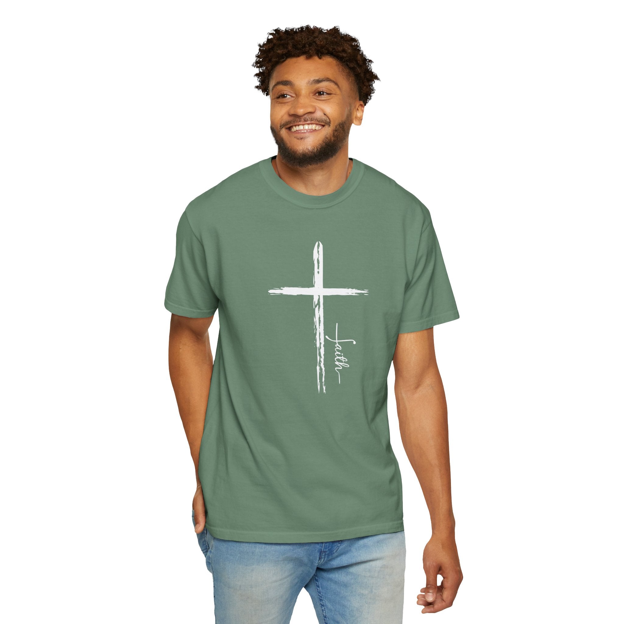 Cross With Faith Unisex Relaxed Fit T-Shirt