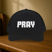 Pray Snapback Trucker Hat - My Faith My Father