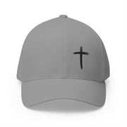 Black Cross Flexfit Hat - My Faith My Father