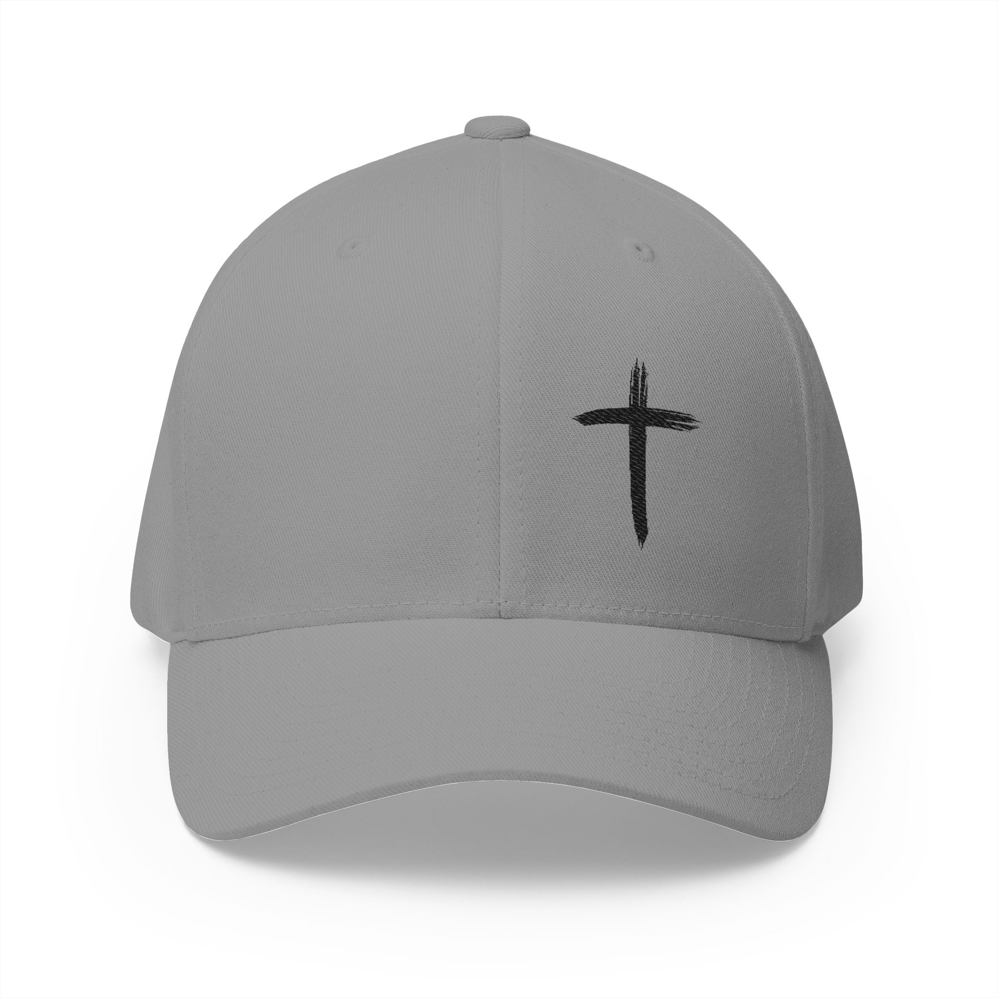 Black Cross Flexfit Hat