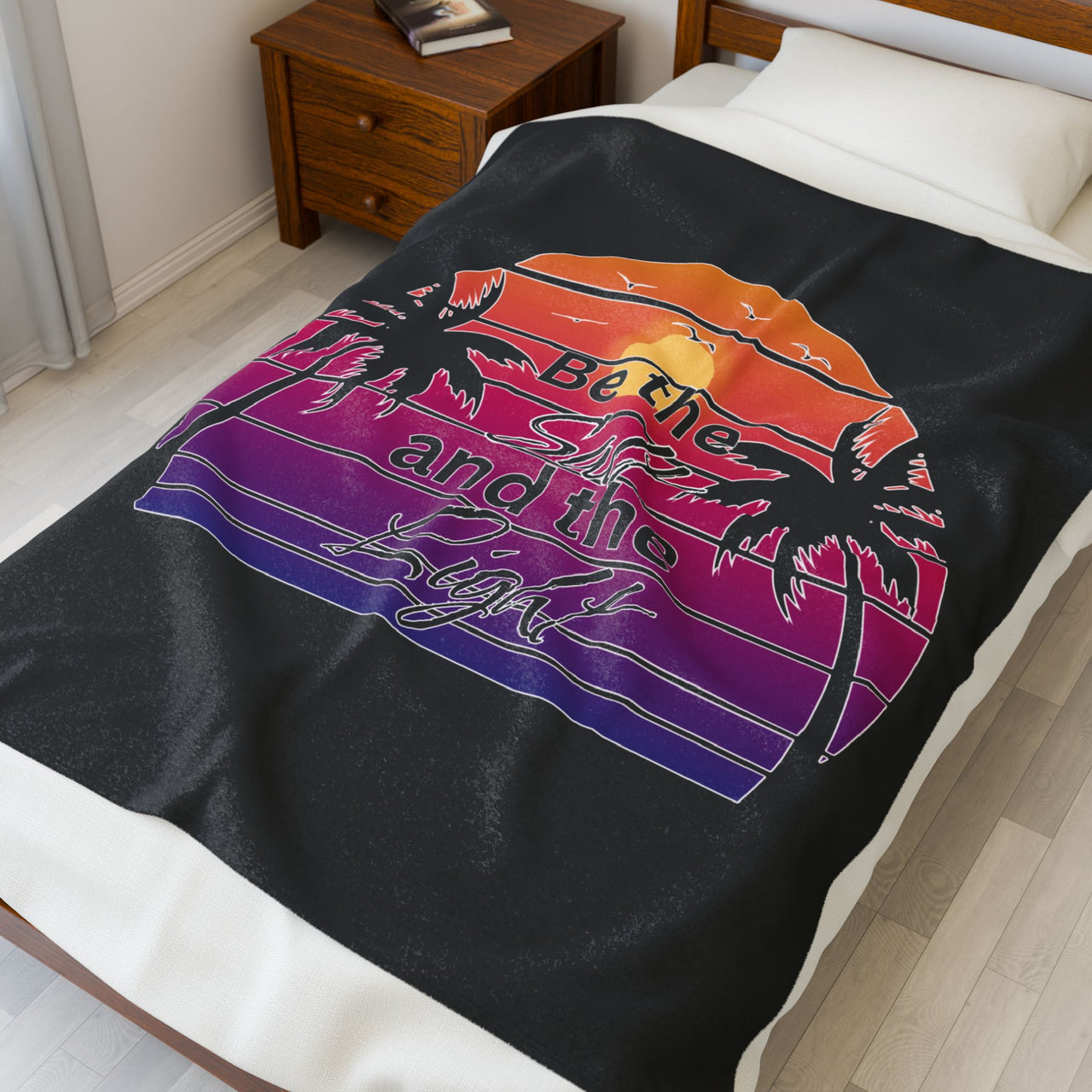 Be The Salt And The Light Velveteen Plush Blanket