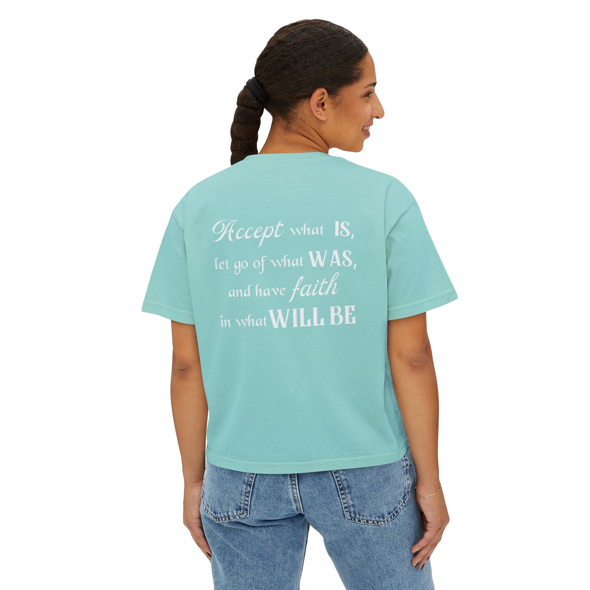 Accept What Is Women's Boxy T-Shirt