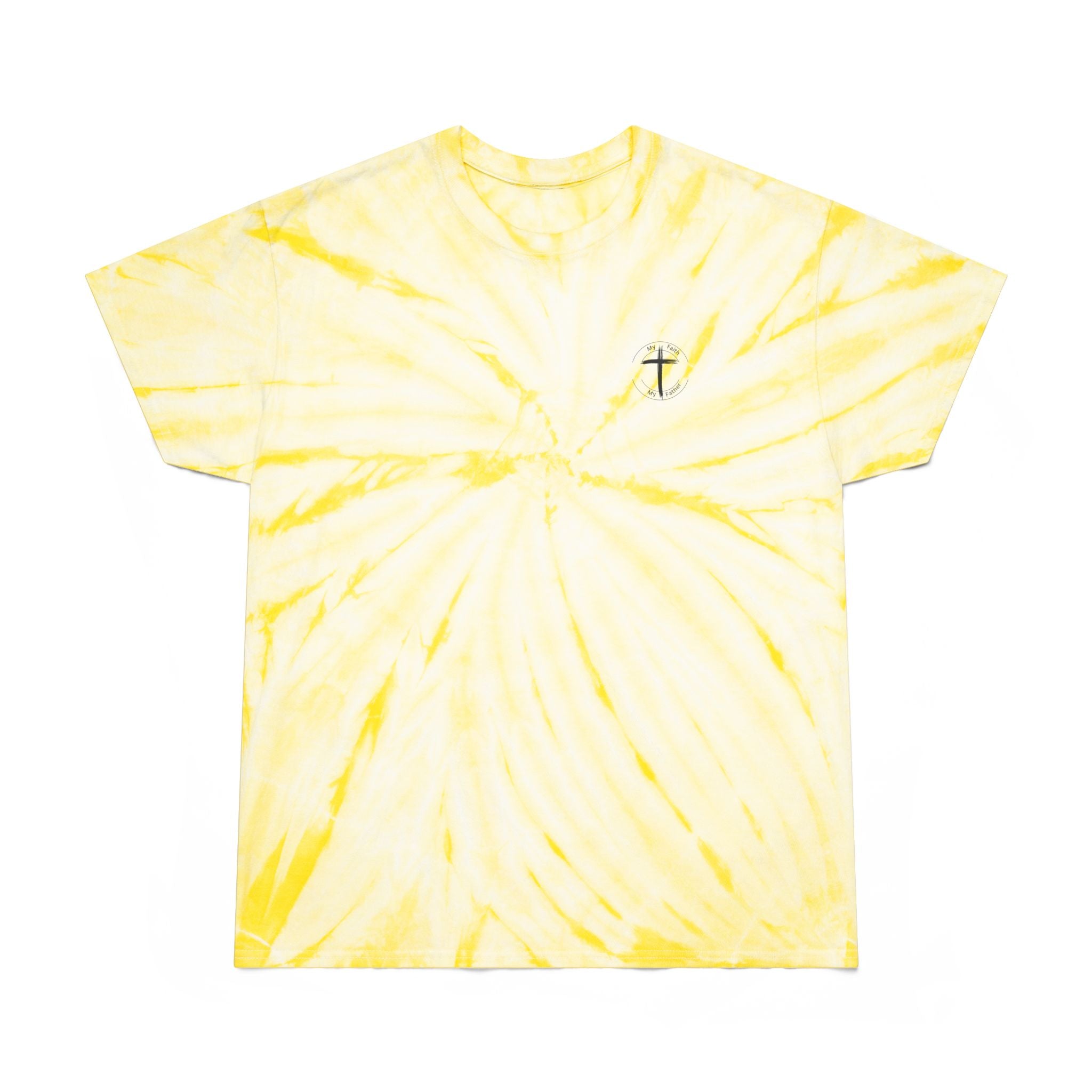 All I Need Is Coffee and Jesus – Unisex Christian Tie-Dye T-Shirt | Faith & Coffee Cyclone Tee