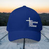 Man of God, Dad, Husband Embroidered Flexfit Hat
