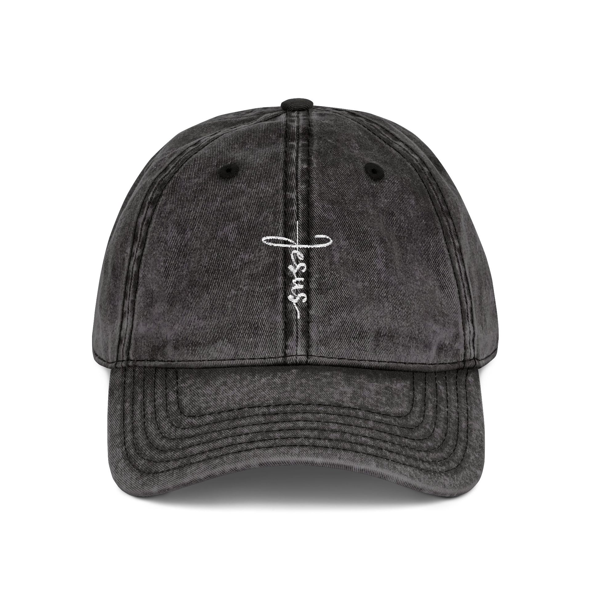Jesus Cross Vintage Hat - My Faith My Father