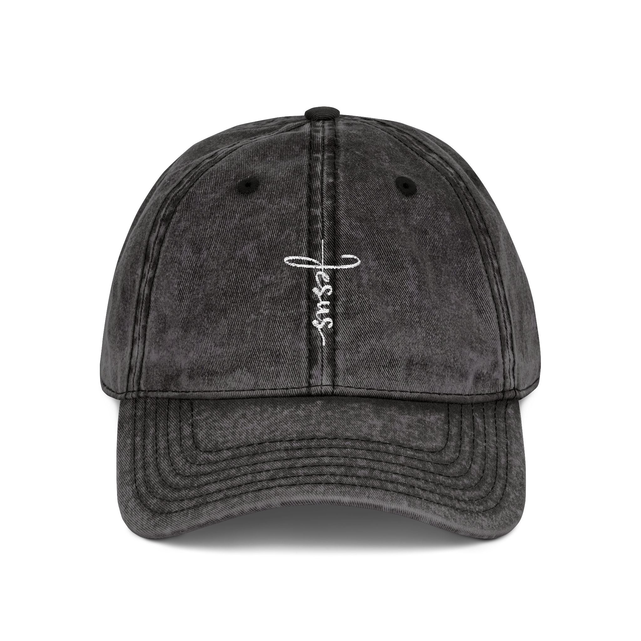 Jesus Cross Vintage Hat
