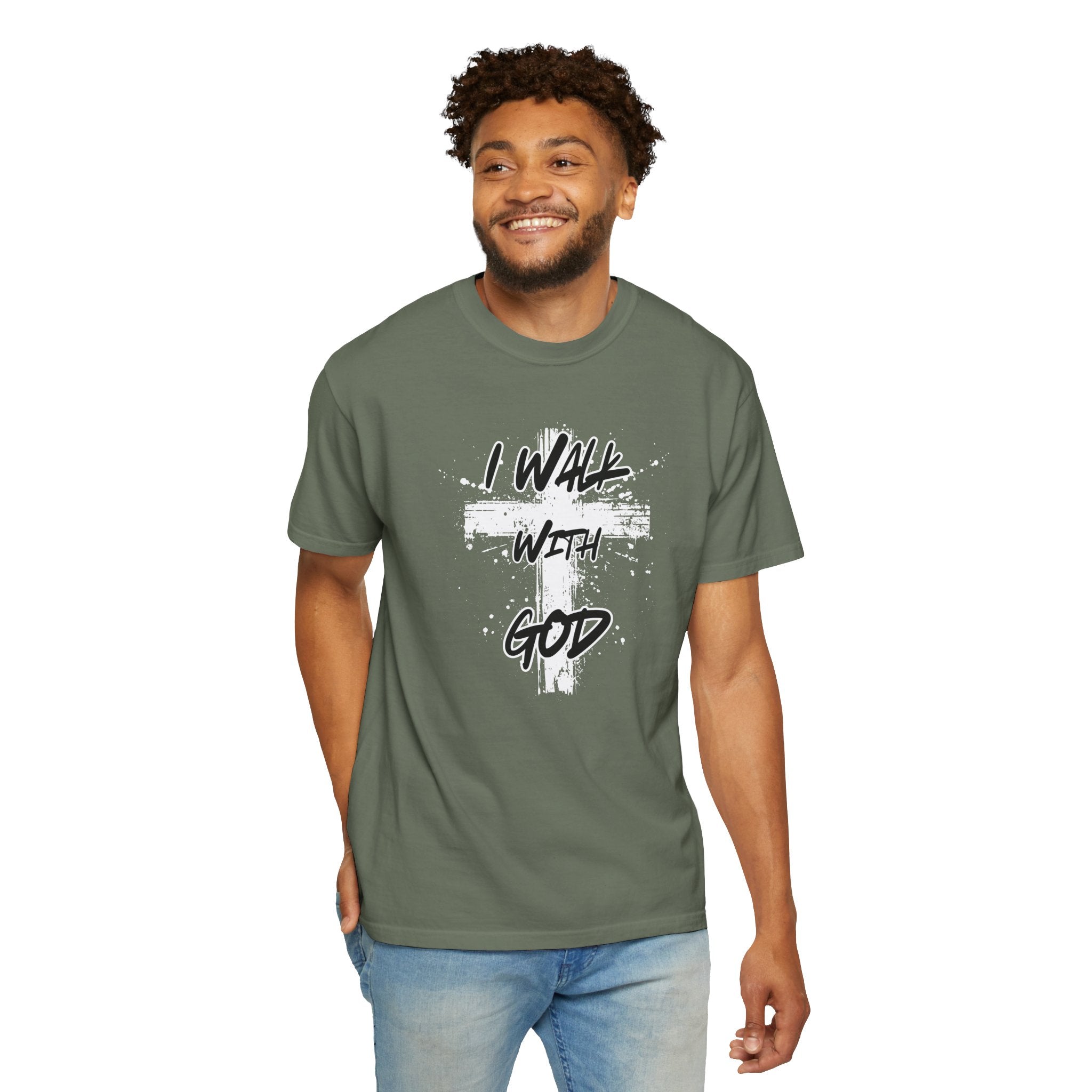 I Walk With God Unisex Relaxed Fit T-Shirt