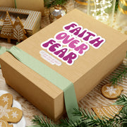 Faith Over Fear Kiss-Cut Stickers - My Faith My Father