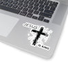 Jesus Is King Kiss-Cut Stickers - My Faith My Father