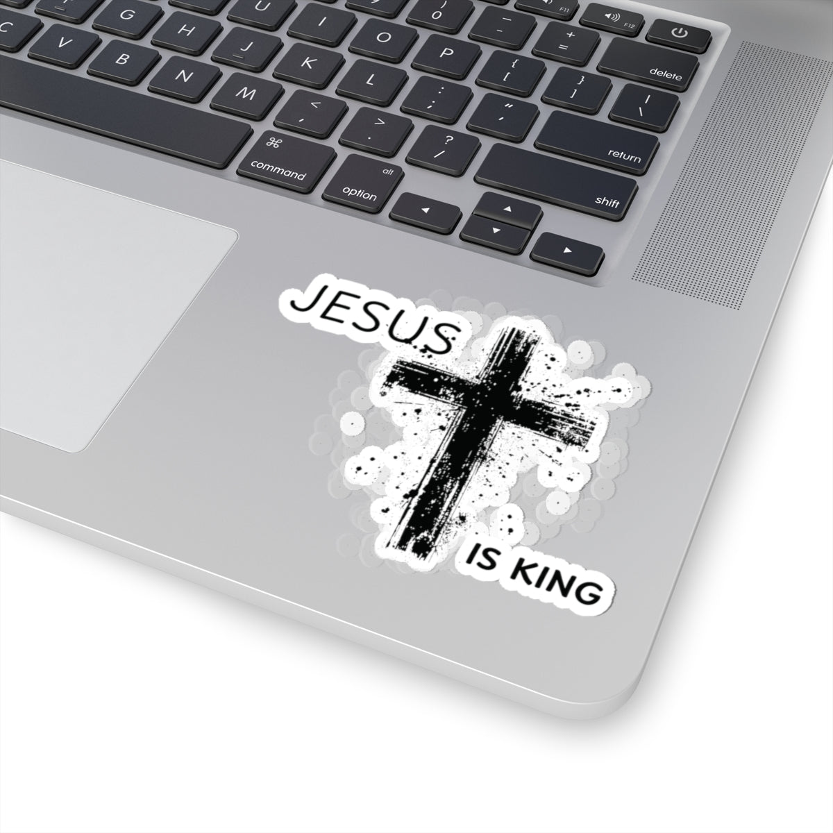 Jesus Is King Kiss-Cut Stickers - My Faith My Father