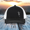 Faith + Cross Snapback Trucker Hat - My Faith My Father