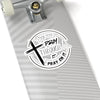 Pray Over It Kiss-Cut Stickers - My Faith My Father