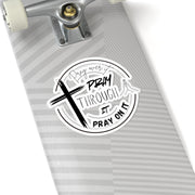 Pray Over It Kiss-Cut Stickers - My Faith My Father