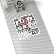 Isaiah 54:17 Kiss-Cut Sticker - My Faith My Father