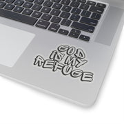 God is My Refuge Kiss-Cut Stickers - My Faith My Father