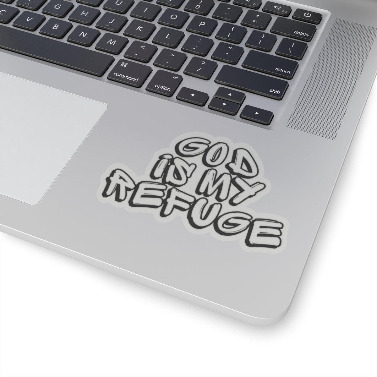 God is My Refuge Kiss-Cut Stickers - My Faith My Father