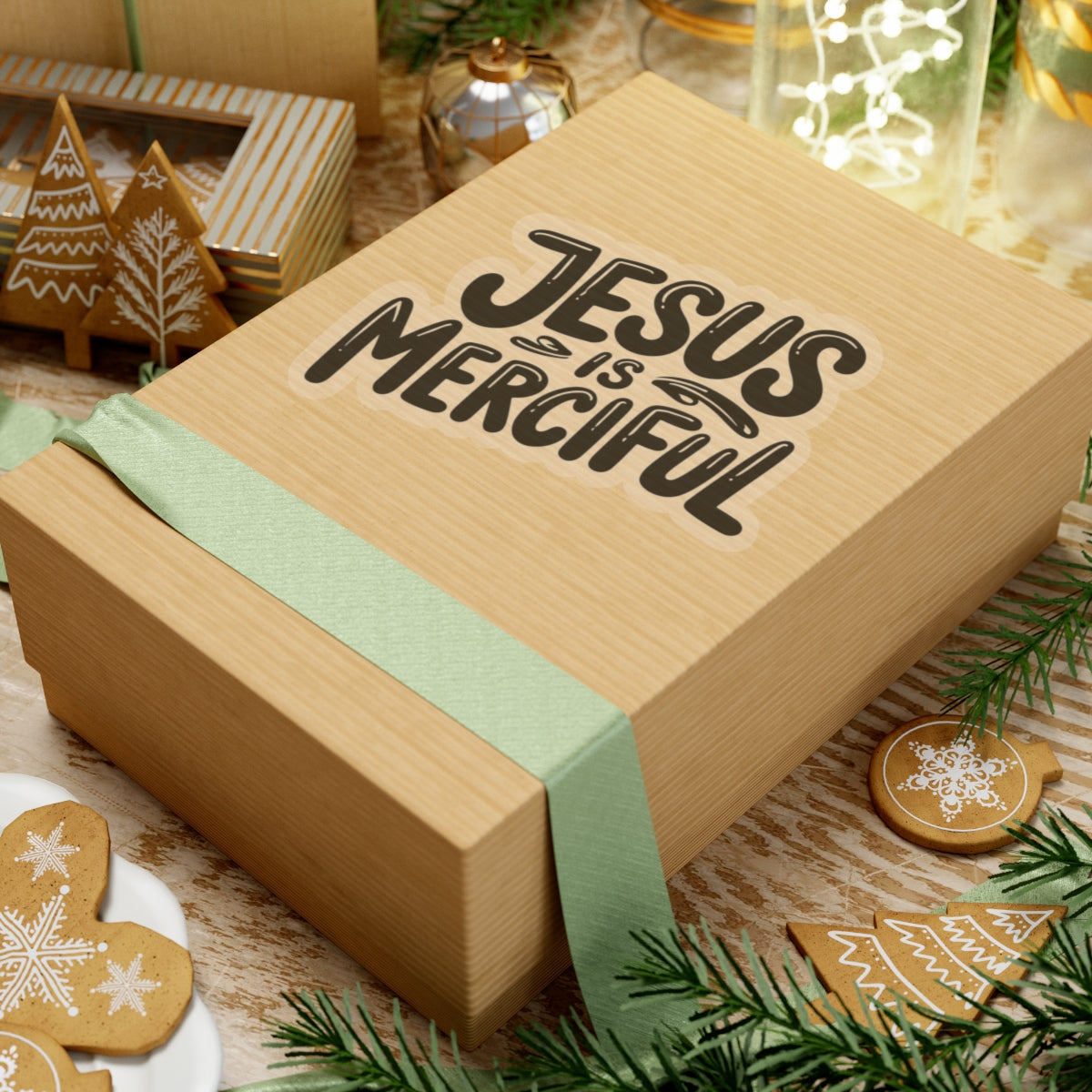 Jesus is Merciful Kiss-Cut Stickers