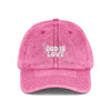 God Is Love Vintage Hat - My Faith My Father
