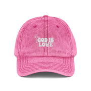 God Is Love Vintage Hat - My Faith My Father