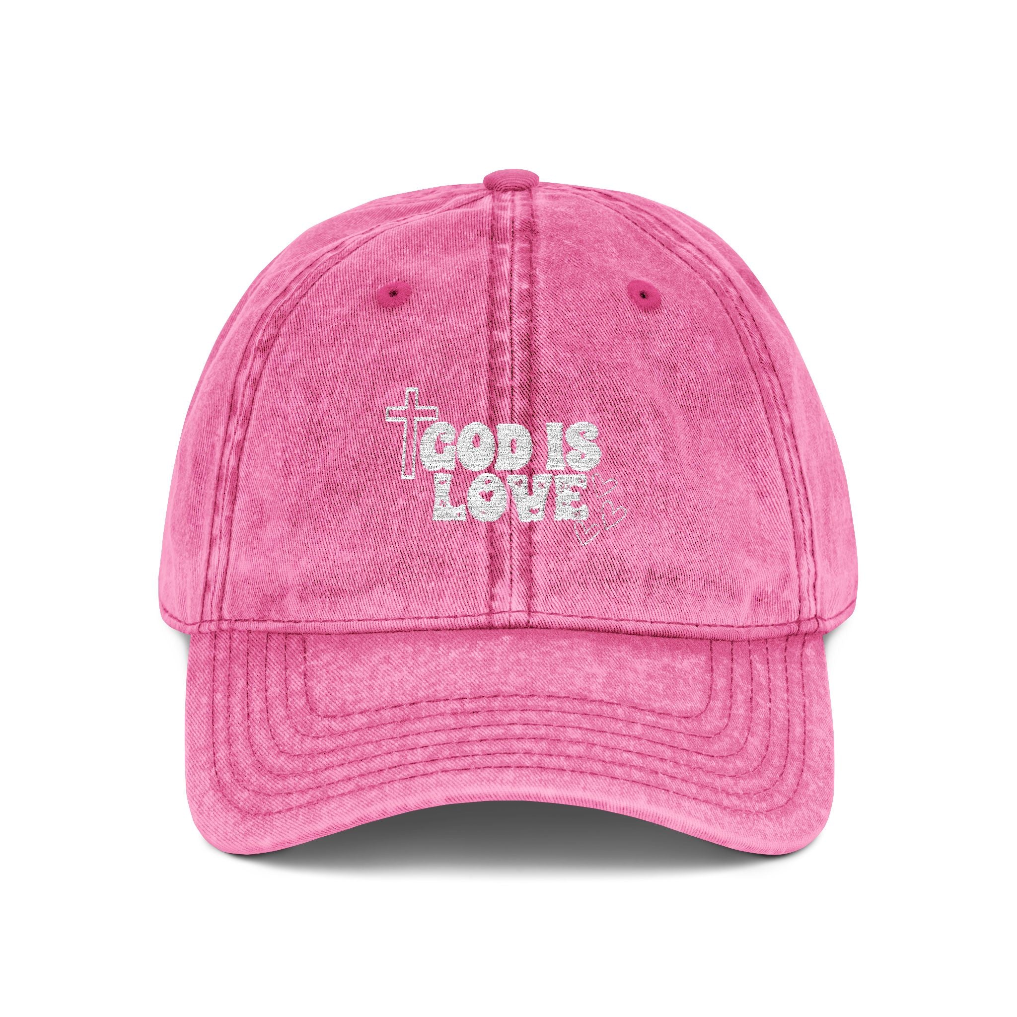 God Is Love Vintage Hat