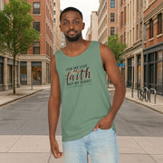 For We Live By Faith Unisex Relaxed Fit Tank Top - My Faith My Father