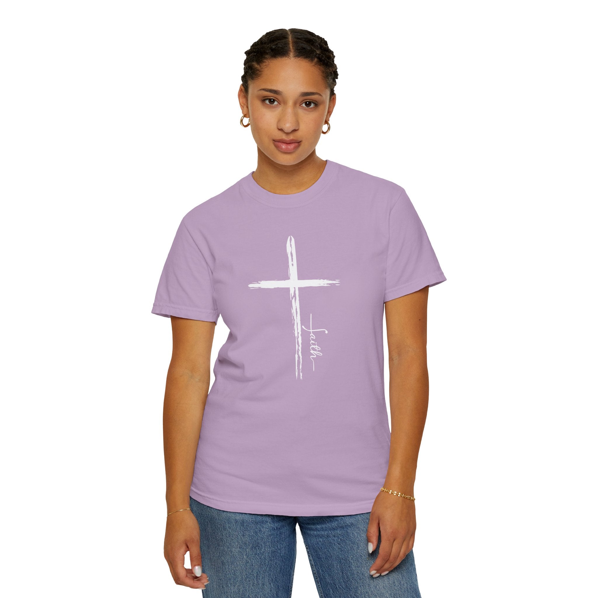 Cross With Faith Unisex Relaxed Fit T-Shirt