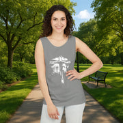 Jesus On Cross Unisex Relaxed Fit Tank Top - My Faith My Father