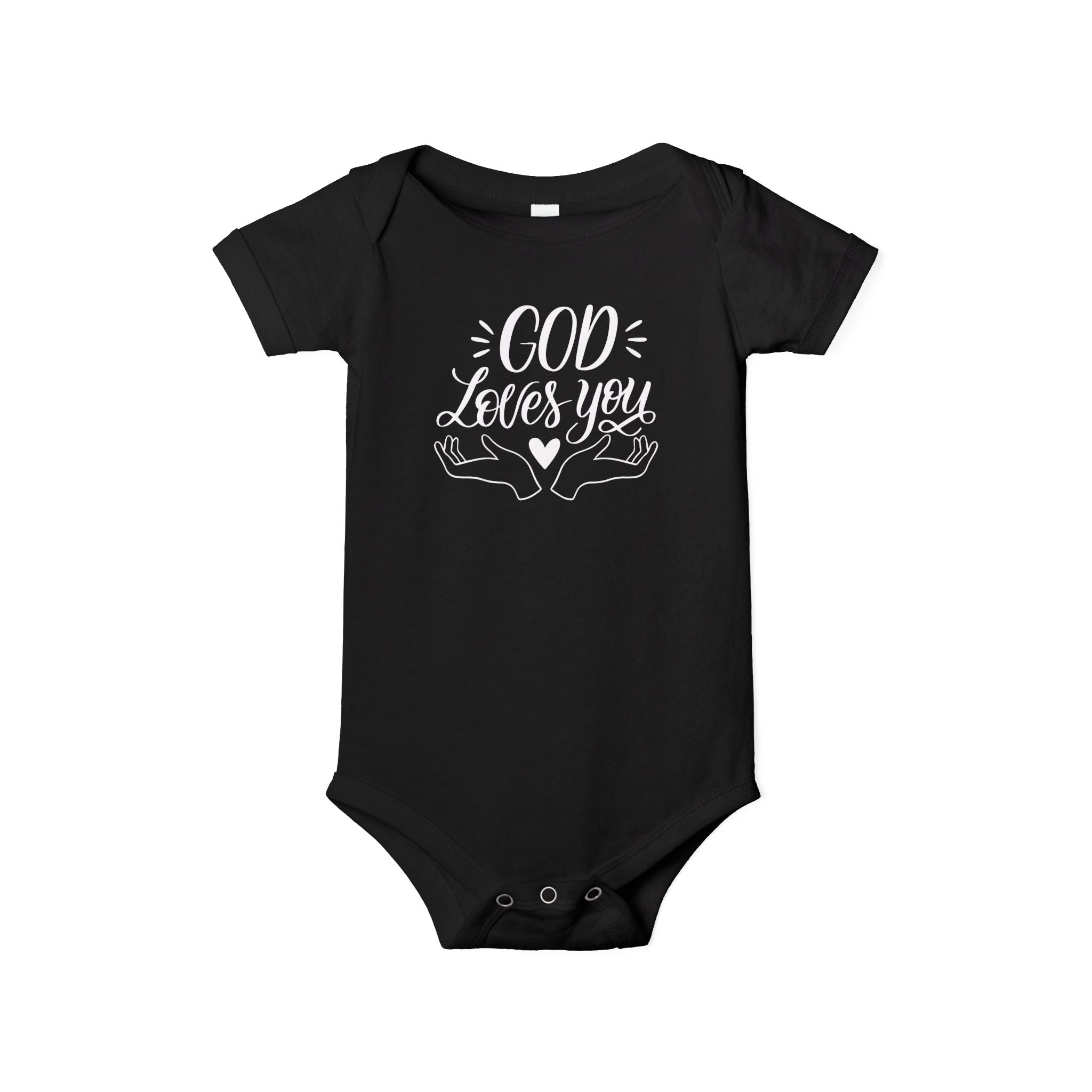 God Loves You Infant One Piece