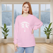 Jesus On Cross Unisex Relaxed Fit Long Sleeve T-Shirt - My Faith My Father