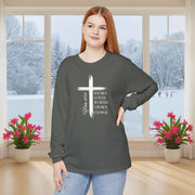 You Are Known, Loved, Worthy, Chosen, Enough  Unisex Relaxed Fit Long Sleeve T-Shirt - My Faith My Father
