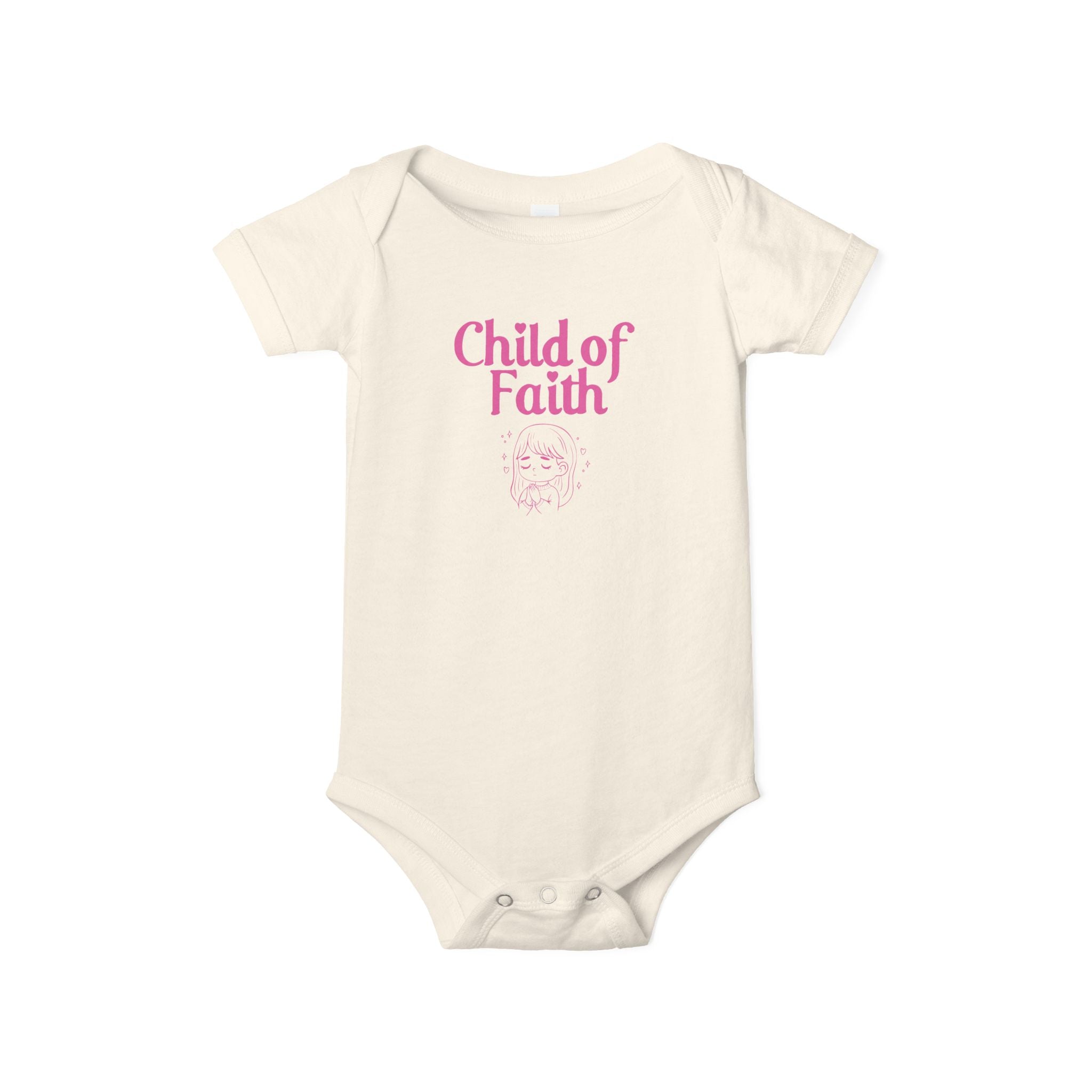 Child of Faith (Girl) Infant Onesie