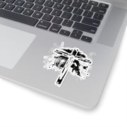 Jesus On Cross Kiss-Cut Stickers - My Faith My Father