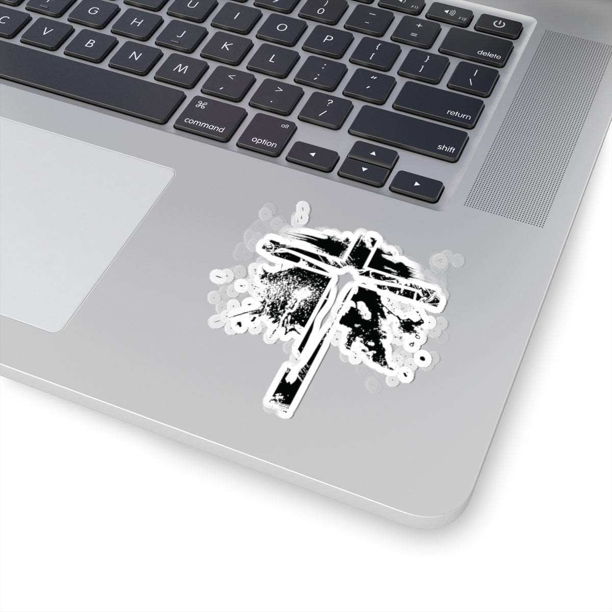 Jesus On Cross Kiss-Cut Stickers - My Faith My Father