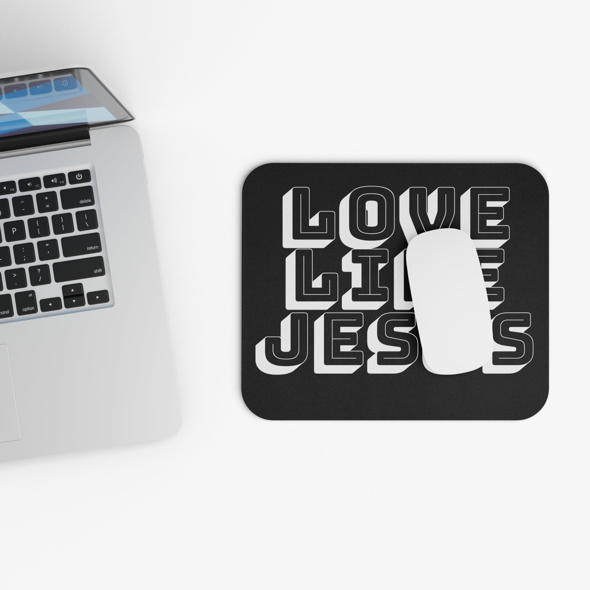 Love Like Jesus Mouse Pad - My Faith My Father