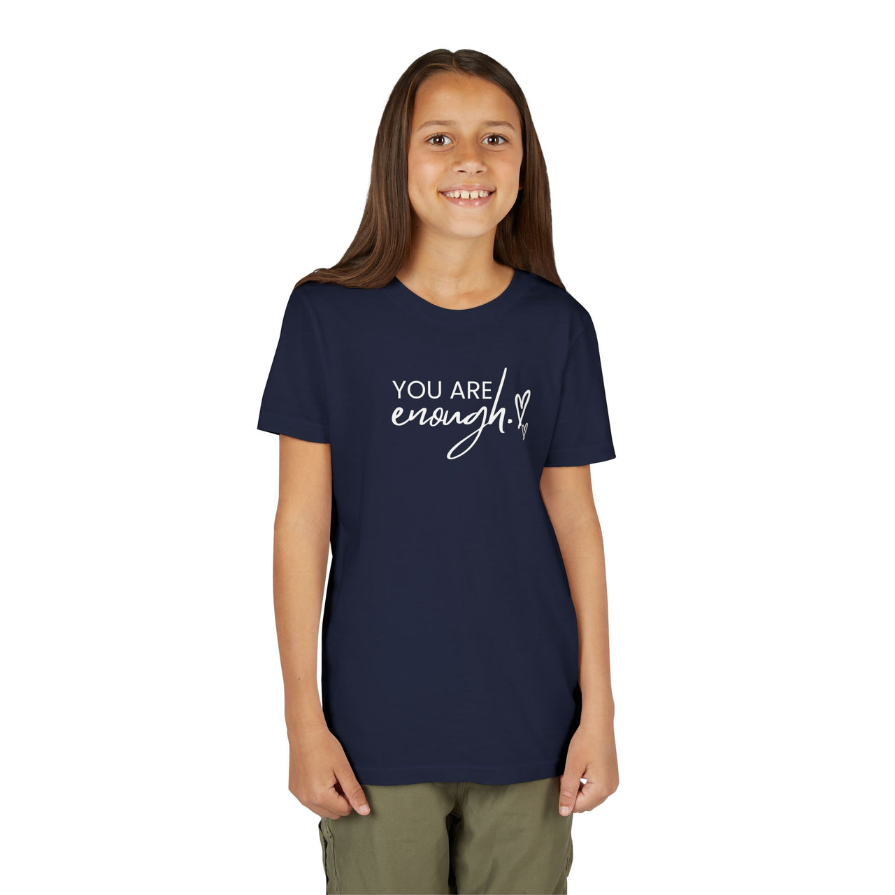 You Are Enough Youth T-Shirt - My Faith My Father