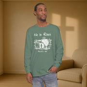 He Is Risen Unisex Relaxed Fit Long Sleeve T-Shirt - My Faith My Father