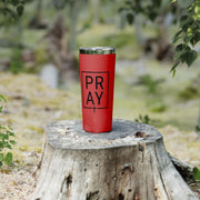 Pray + Cross 22oz Copper Vacuum Insulated Travel Mug - My Faith My Father