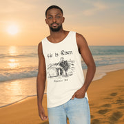 He Is Risen Unisex Relaxed Fit Tank Top - My Faith My Father