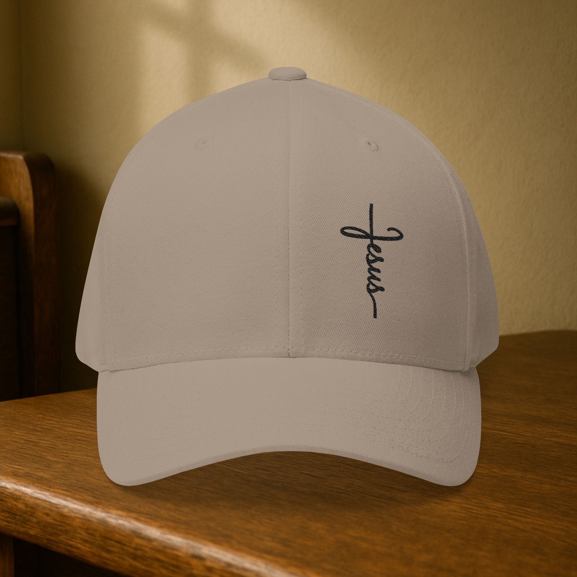 Jesus Cross FlexFit Hat - My Faith My Father