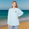 Love, Faith & Hope = Happiness Unisex Relaxed Fit Long Sleeve T-Shirt - My Faith My Father
