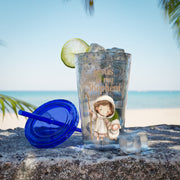 Jesus Is My Shepherd Sunsplash 16oz Tumbler With Straw - My Faith My Father