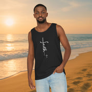 Faith + Cross Unisex Relaxed Fit Tank Top - My Faith My Father